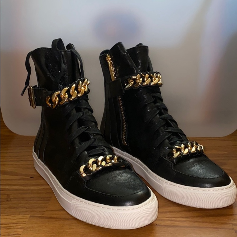 Rachel Zoe chain link sneaker